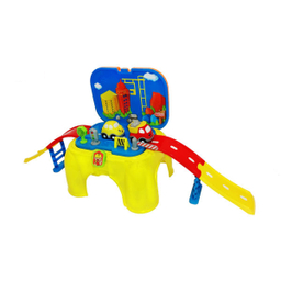 ست ماشین بازی و جرثقیل در جاده هوشمند ژیونگ چنگ مدل Little Engineer 008-805