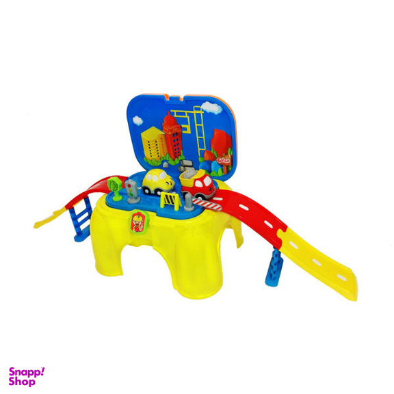 ست ماشین بازی و جرثقیل در جاده هوشمند ژیونگ چنگ مدل Little Engineer 008-805