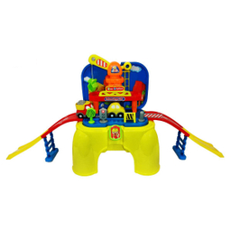 ست ماشین بازی و جرثقیل در جاده هوشمند ژیونگ چنگ مدل Little Engineer 008-805