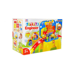 ست ماشین بازی و جرثقیل در جاده هوشمند ژیونگ چنگ مدل Little Engineer 008-805