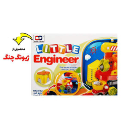 ست ماشین بازی و جرثقیل در جاده هوشمند ژیونگ چنگ مدل Little Engineer 008-805