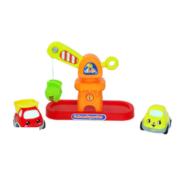 ست ماشین بازی و جرثقیل در جاده هوشمند ژیونگ چنگ مدل Little Engineer 008-805