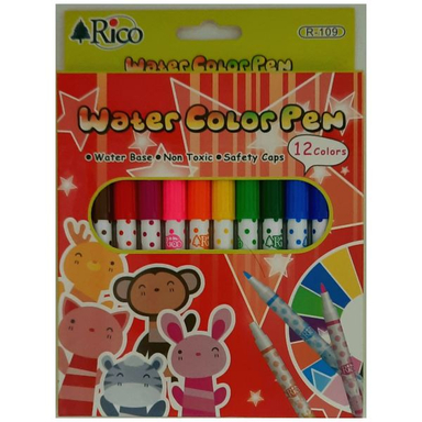 ماژیک ریکو (Rico) مدل 108 بسته 12 رنگ