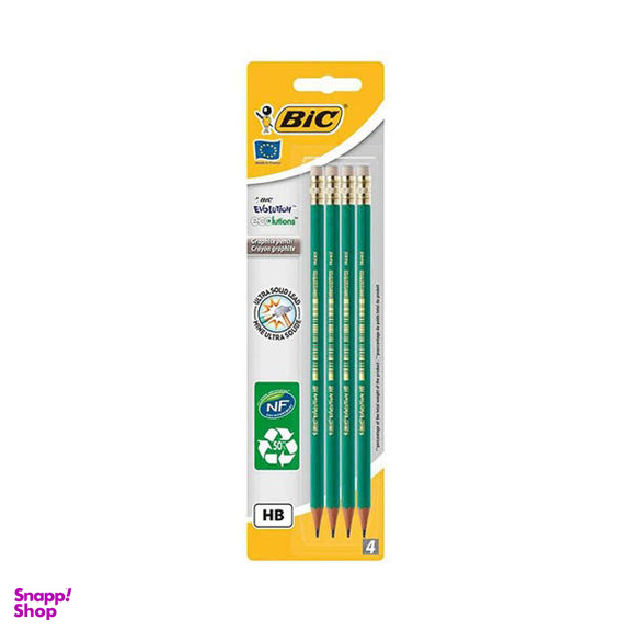 مداد سیاه اکولوشن بیک (Bic) مدل 10 عددی