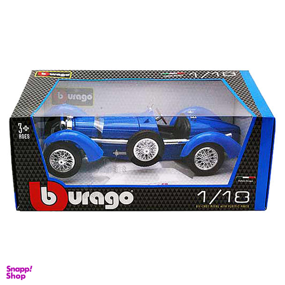 ماشین بازی بوراگو مدل Bugatti Type59 کد 12062
