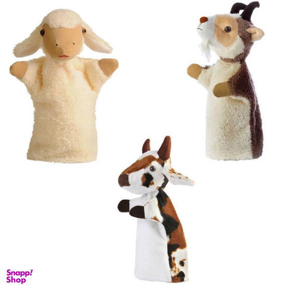 عروسک شادی رویان مدل نمایشی طرح حیوانات مزرعه کد 2 مجموعه 3 عددی