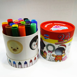 ماژیک رنگ آمیزی 24 رنگ اسکول فنس مدل WASHABLE JAMBO