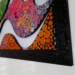 نوار ملیله کاغذی مدل Rainbow بسته 2000 عددی