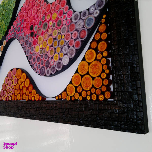 نوار ملیله کاغذی مدل Rainbow بسته 2000 عددی