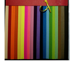 نوار ملیله کاغذی مدل Rainbow بسته 2000 عددی