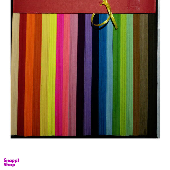 نوار ملیله کاغذی مدل Rainbow بسته 2000 عددی