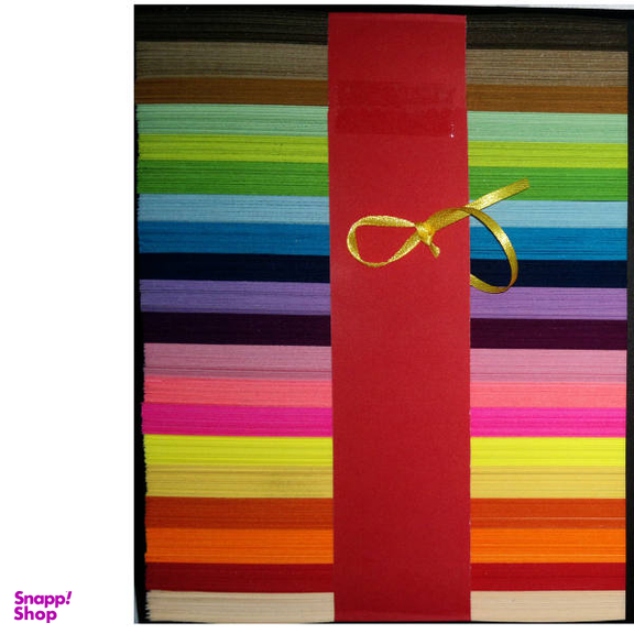 نوار ملیله کاغذی مدل Rainbow بسته 2000 عددی