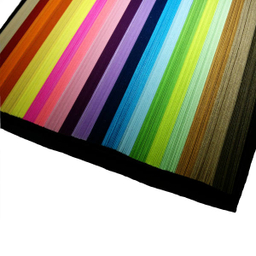 نوار ملیله کاغذی مدل Rainbow بسته 2000 عددی