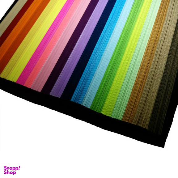 نوار ملیله کاغذی مدل Rainbow بسته 2000 عددی