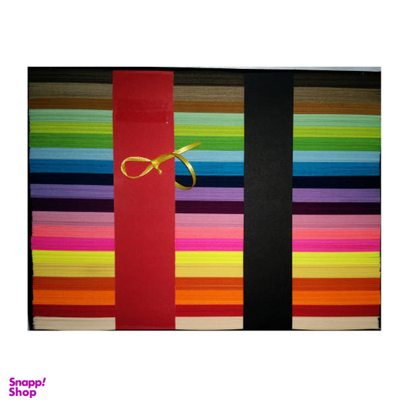 نوار ملیله کاغذی مدل Rainbow بسته 2000 عددی