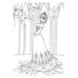 کتاب رنگ آمیزی فروزن انتشارات مه در