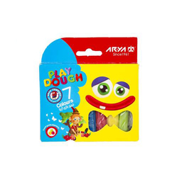 خمیر بازی 7 رنگ آریا (Arya) جعبه مقوایی