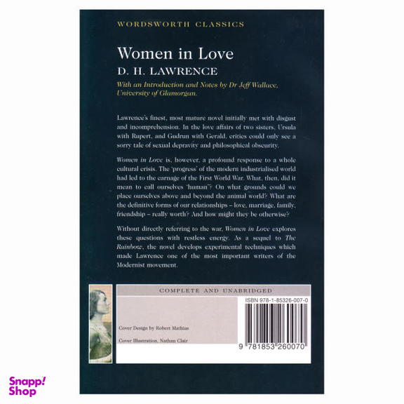 WOMEN IN LOVE (WORDSWORTH CLASSICS) (WADSWORTH COLLECTION)