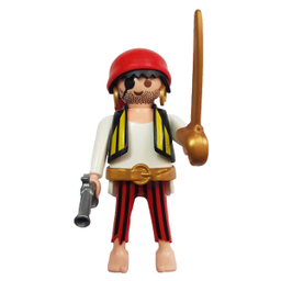 ساختنی پلی موبیل مدل دزد دریایی 122