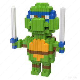 ساختنی پویا تویز طرح لاک پشت های نینجا کد 9943