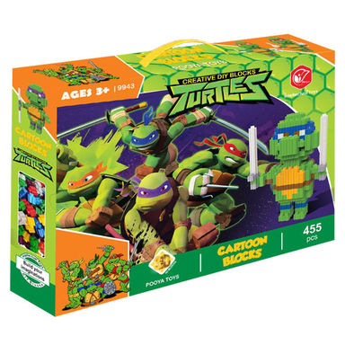 ساختنی پویا تویز طرح لاک پشت های نینجا کد 9943