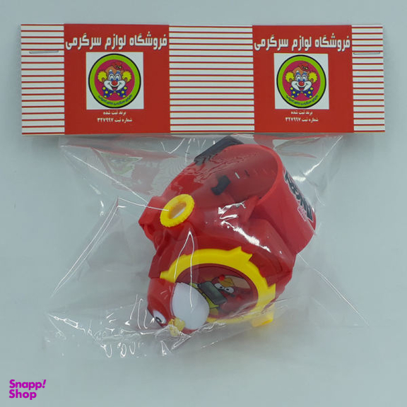 ساعت اسباب بازی دنیای سرگرمی های کمیاب طرح انگری برد کد DSK-A4326