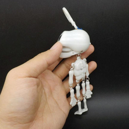 ابزار شوخی دنیای سرگرمی های کمیاب طرح اسکلت فک زن مدل DSK2835