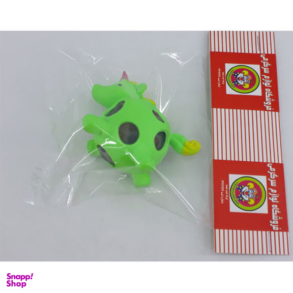 فیجت ضد استرس دنیای سرگرمی های کمیاب طرح اسب پانی شاخ دار مدل DSK-A21