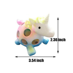 فیجت ضد استرس دنیای سرگرمی های کمیاب طرح اسب پانی شاخ دار مدل DSK-A21