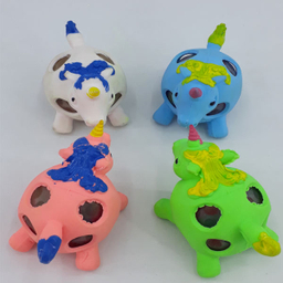 فیجت ضد استرس دنیای سرگرمی های کمیاب طرح اسب پانی شاخ دار مدل DSK-A21