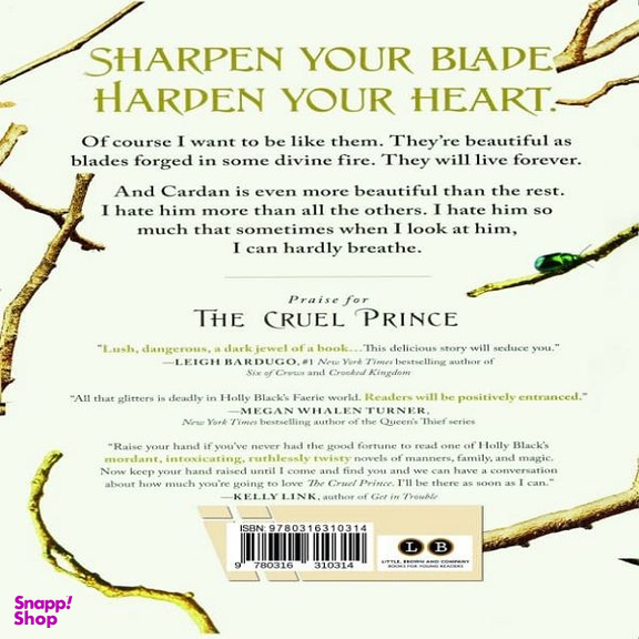 کتاب The Cruel Prince اثر holly black انتشارات سبزان