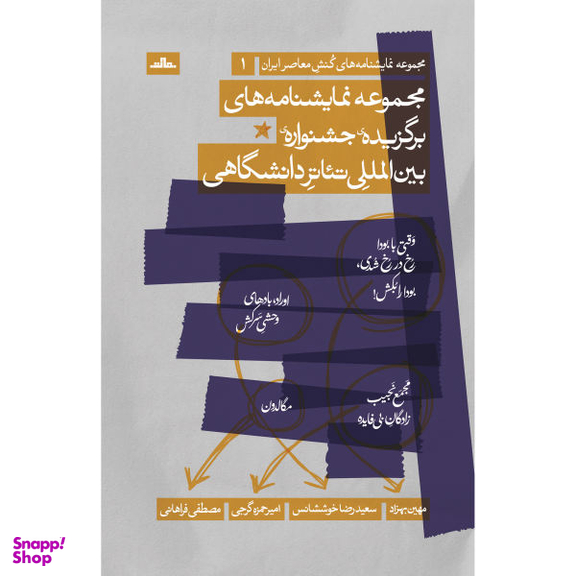 کتاب مجموعه نمایشنامه های برگزیده جشنواره بین المللی تیاتر دانشگاهی اثر جمعی از نویسندگان انتشارات مات