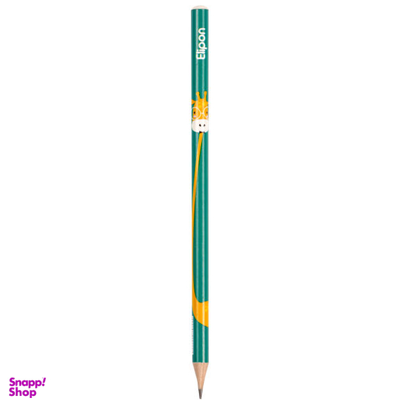مداد مشکی الیپون (Elipone) مدل فانتزی گرد کد 8101240 بسته 4 عددی