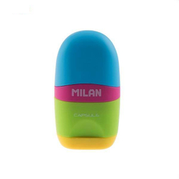 تراش و پاک کن میلان (Milan) مدل کپسول