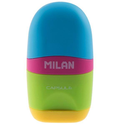 تراش و پاک کن میلان (Milan) مدل کپسول