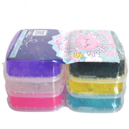 ژل بازی تپلی مدل Happiness ColorFul S200 بسته 6 عددی