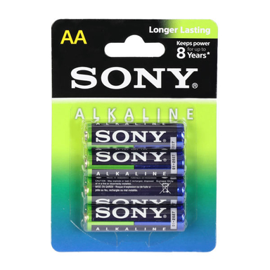 باتری قلمی کارتی سونی (Sony) بسته 4 عددی