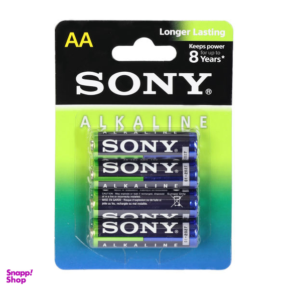 باتری قلمی کارتی سونی (Sony) بسته 4 عددی
