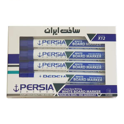 ماژیک وایت برد پرشیا آبی نوک تخت