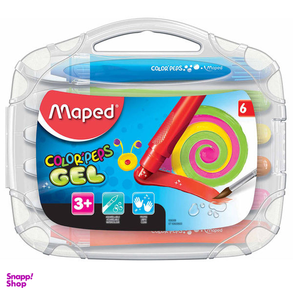 پاستل 6 رنگ مپد (Maped) مدل اسموتی