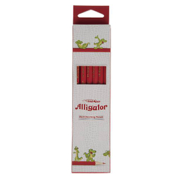 مداد الیگیتور (Aligator) رنگ قرمز بسته 12 عددی