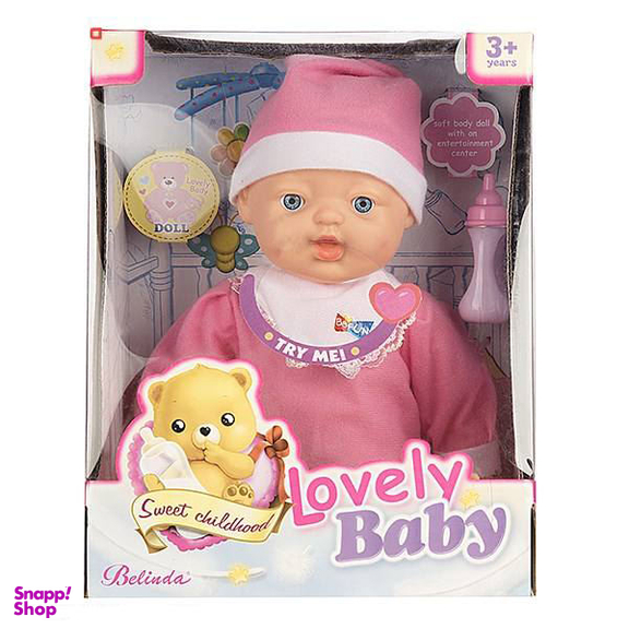 عروسک بلیندا مدل Lovely Baby ارتفاع 28 سانتی متر