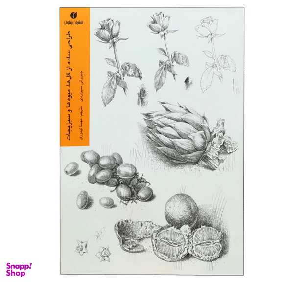 طراحی ساده از گل ها میوه ها و سبزیجات (رحلی)