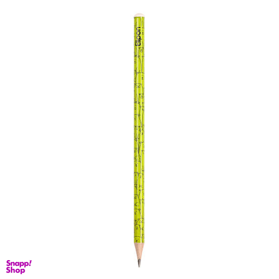 مداد مشکی الیپون (Elipone) مدل فانتزی گرد کد 8101740 بسته 4 عددی