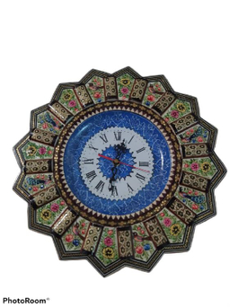ساعت خاتم کاری مدل دیواری کد 851