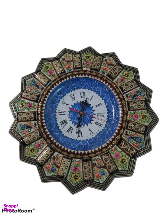 ساعت خاتم کاری مدل دیواری کد 851
