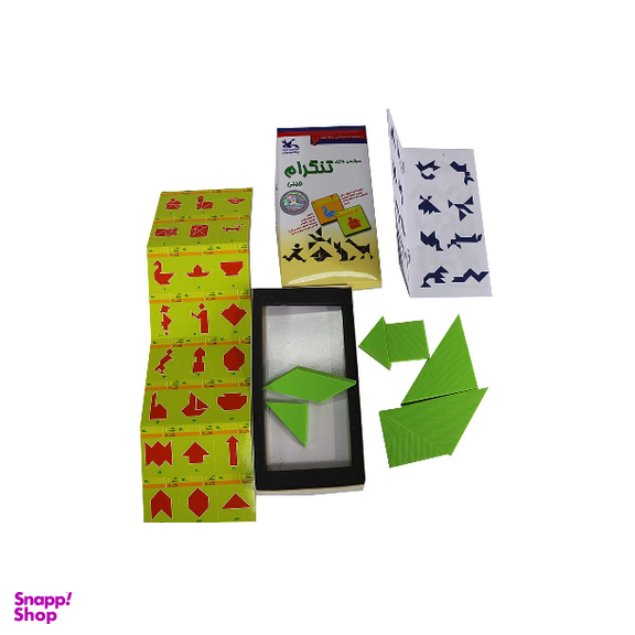 اسباب بازی تنگرام جیبی فومی کانون پرورش فکری کودکان و نوجوانان