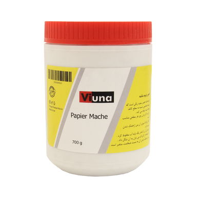 خمیر کاغذ (پاپیه ماشه) ویونا (Viuna) وزن 700گرم‏ رنگ سفید