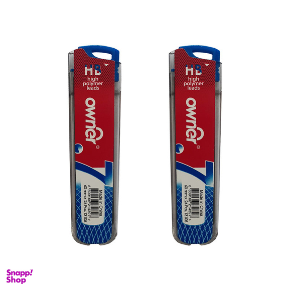 نوک مداد نوکی 0.7 میلیمتری اونر مدل high-polymer بسته 2 عددی