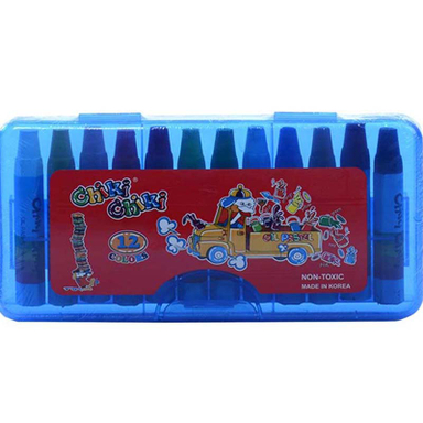 پاستل روغنی چیکی چیکی (Chiki Chiki) مدل 12 رنگ